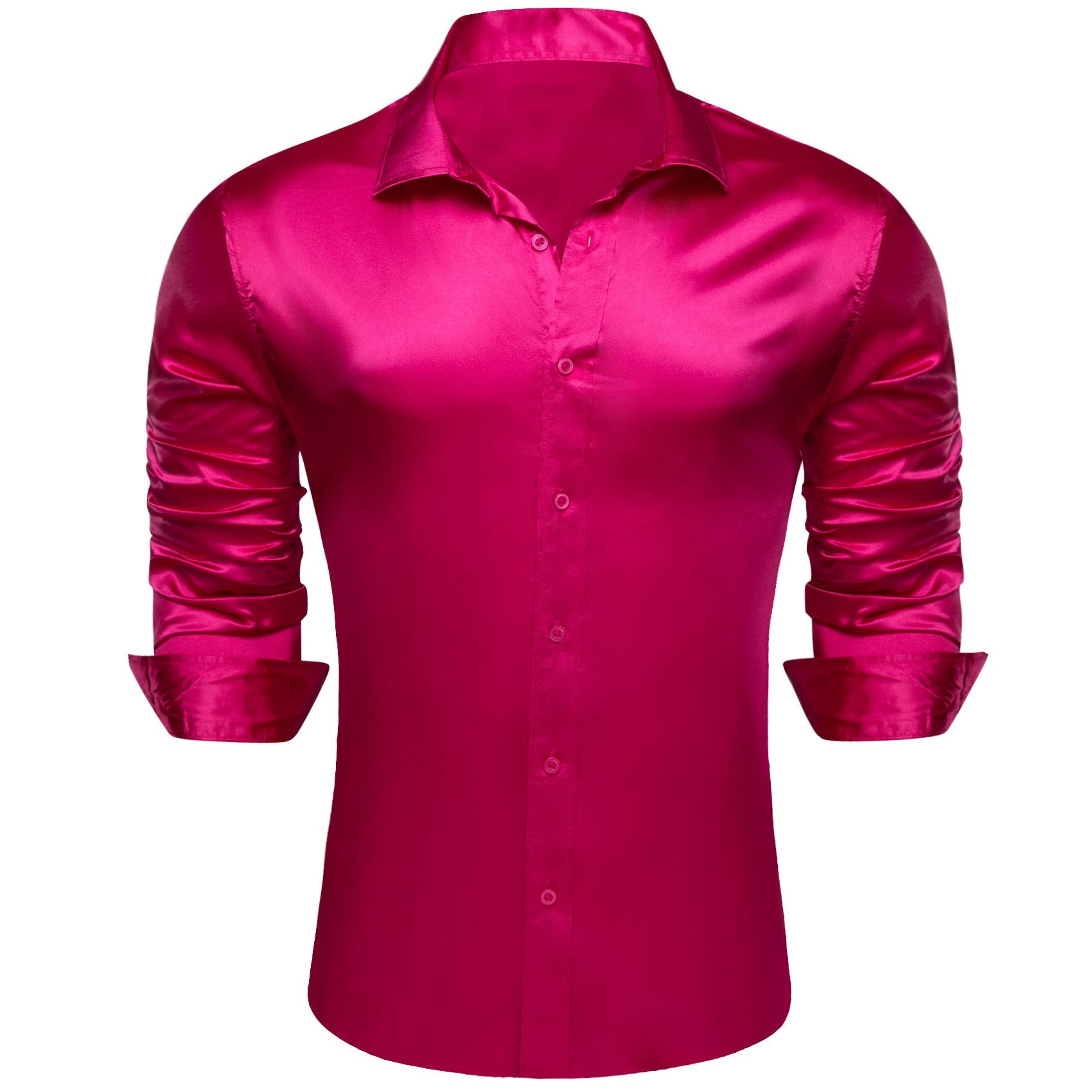 GentCrest Pink Solid Shirt - Image 3