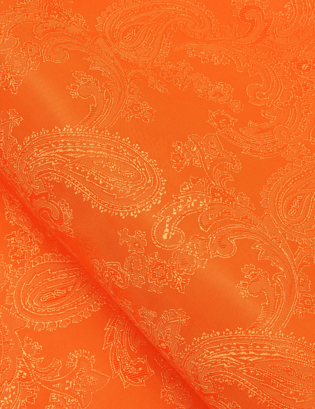 GentCrest Orange Paisley Shirt - Image 5