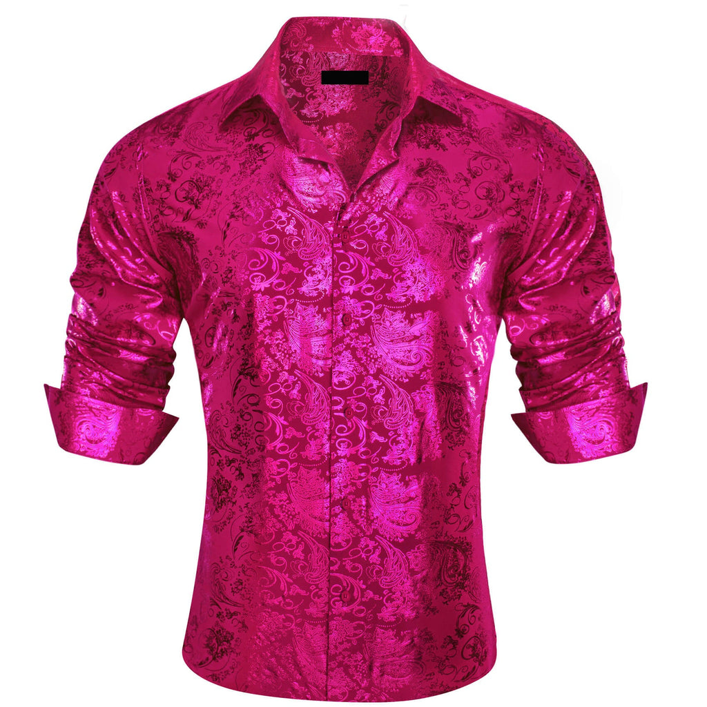 GentCrest Pink Floral Shirt - Image 2