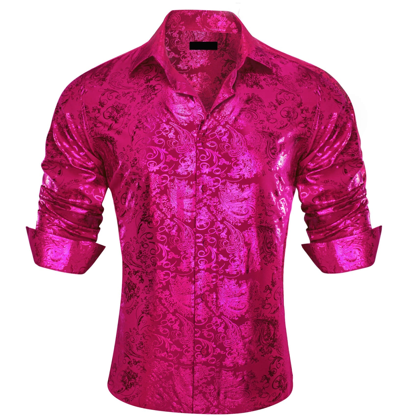 GentCrest Pink Floral Shirt - Image 2