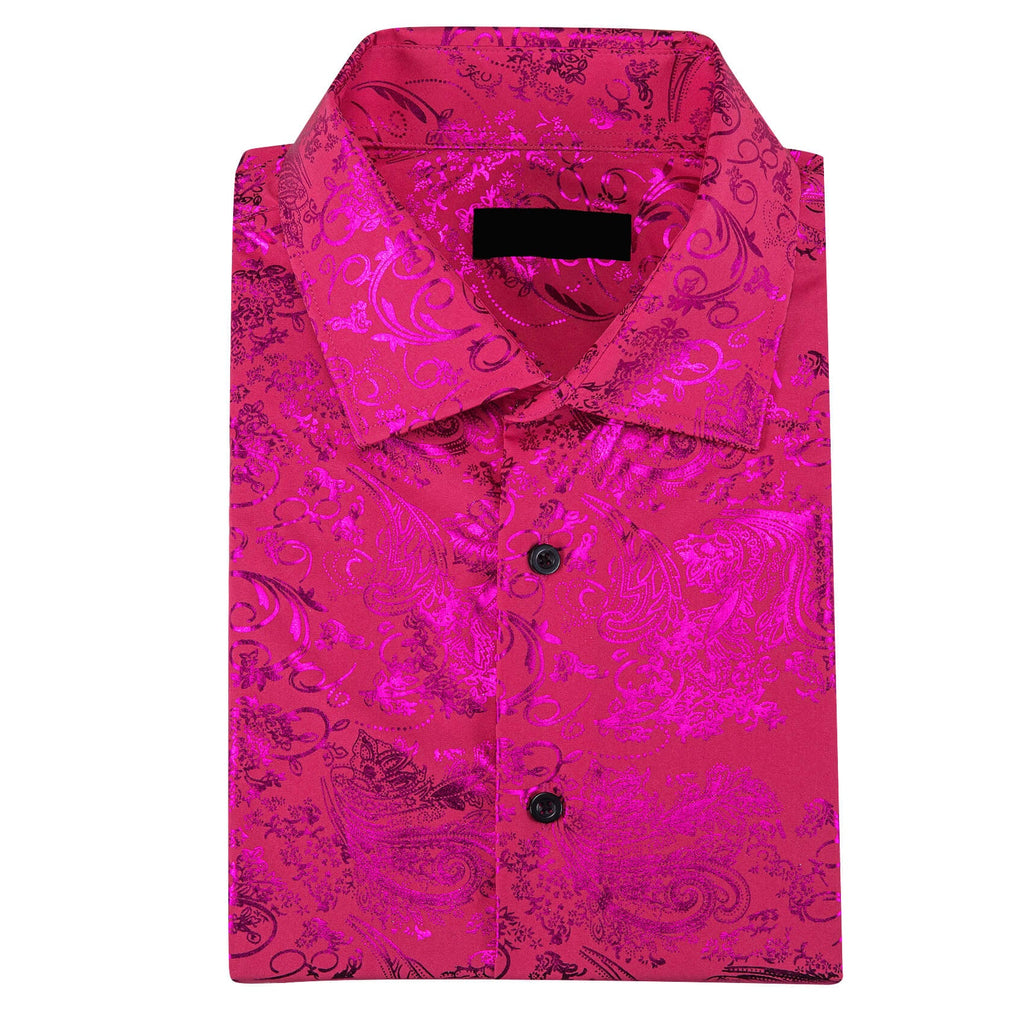 GentCrest Pink Floral Shirt - Image 3