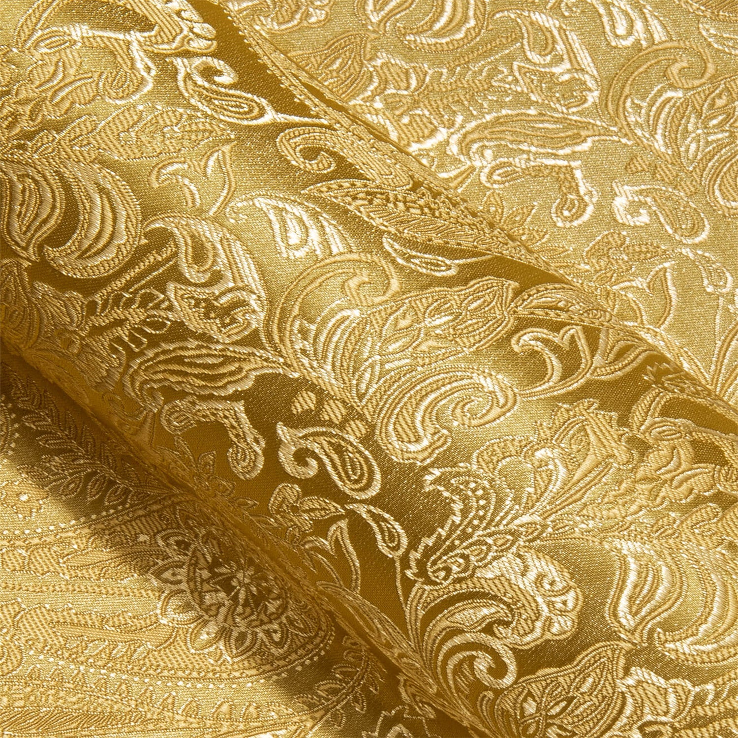 GentCrest Gold Paisley Shirt - Image 5