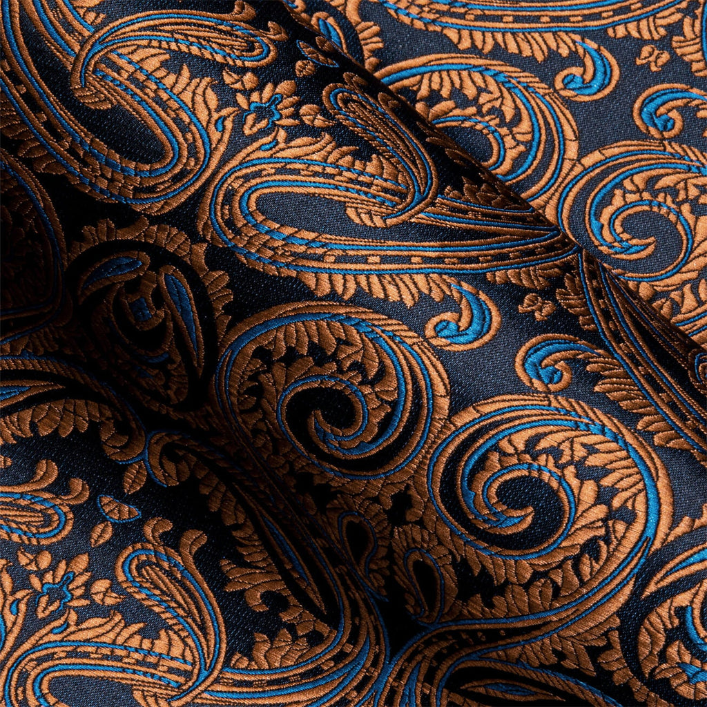 GentCrest Blue Paisley Shirt - Image 5