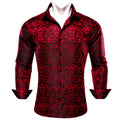 GentCrest Black Paisley Shirt - Image 1