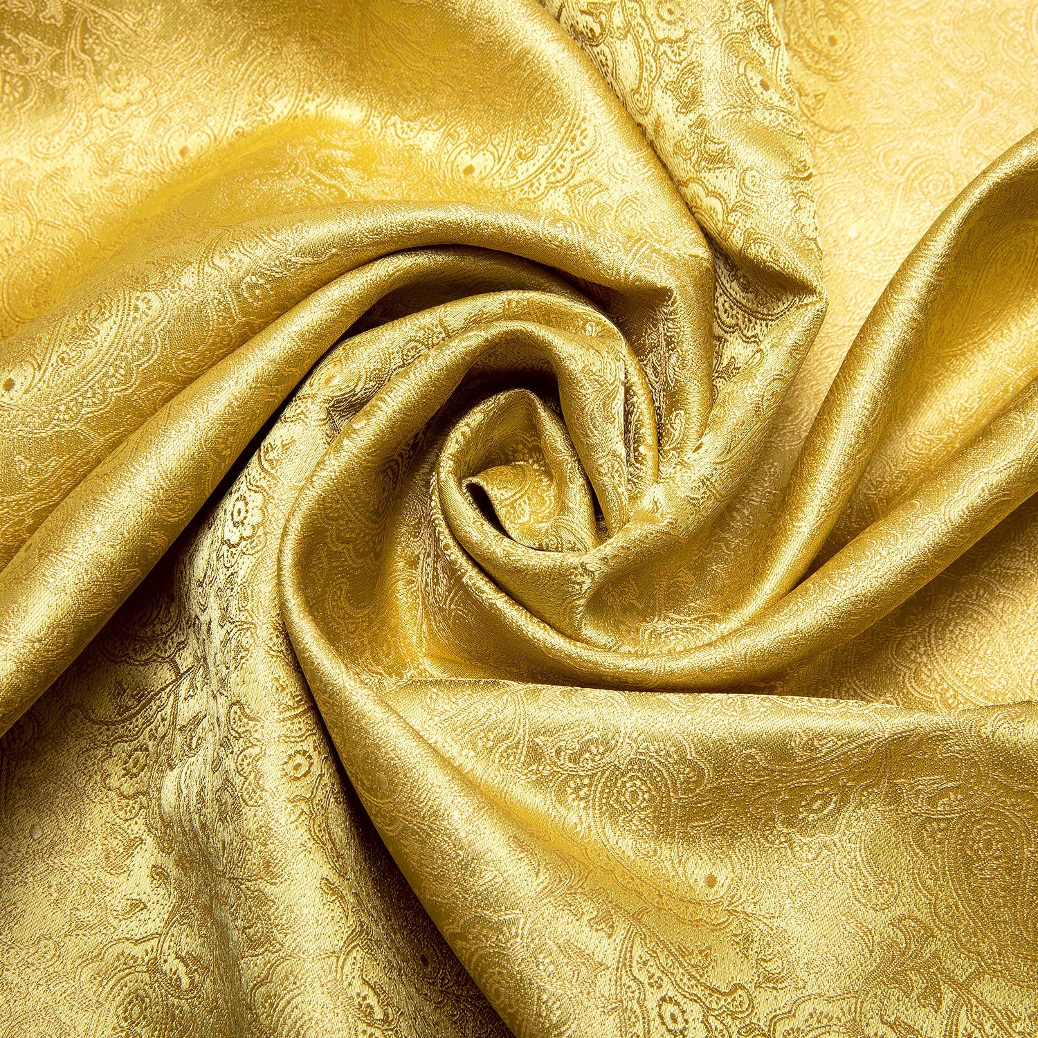 GentCrest Gold Paisley Shirt - Image 4