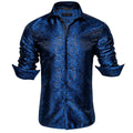 GentCrest Blue Paisley Shirt - Image 1