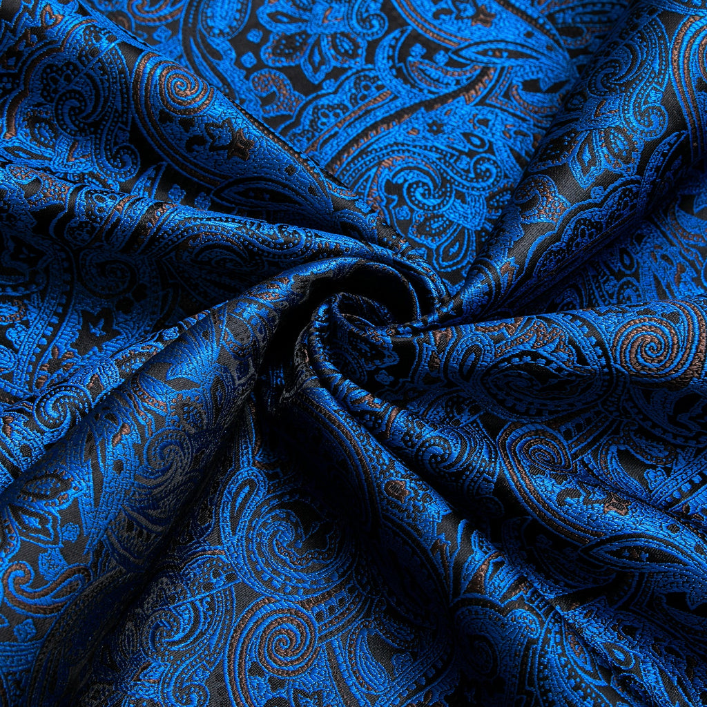 GentCrest Blue Paisley Shirt - Image 4
