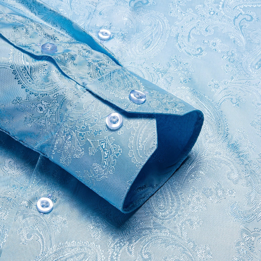 Celeste Paisley Dress Shirt - GentCrest - View 5