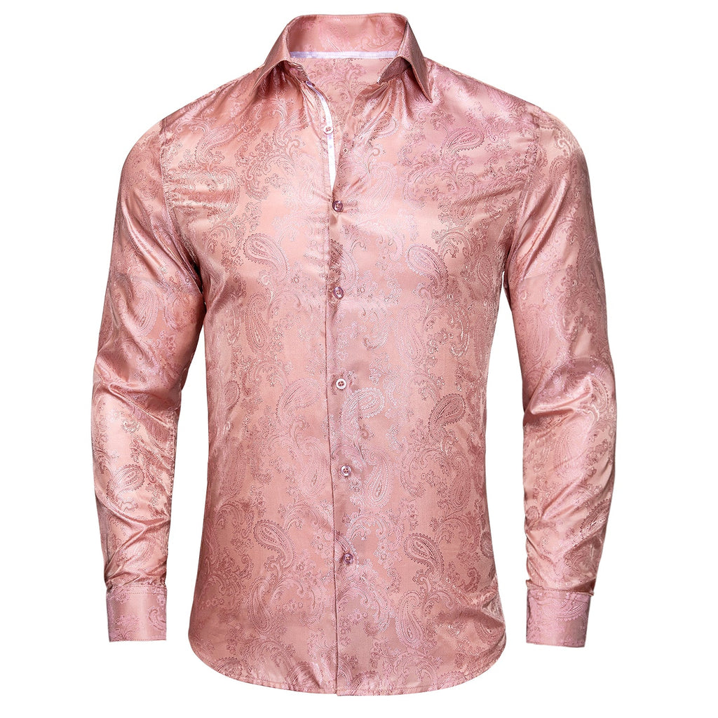 GentCrest Pink Paisley Shirt - Image 1