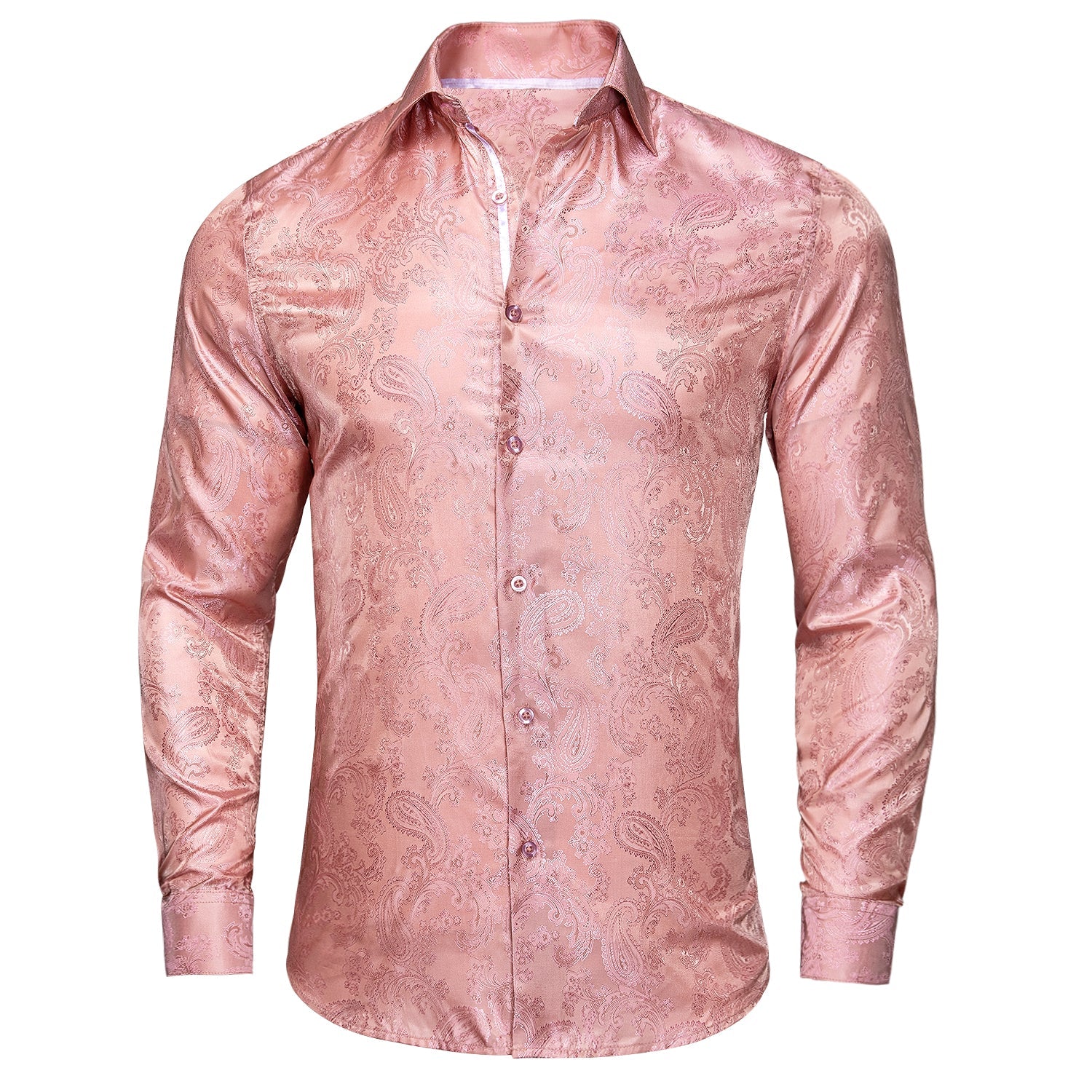 GentCrest Pink Paisley Shirt - Image 1