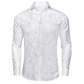 White Paisley Dress Shirt - GentCrest