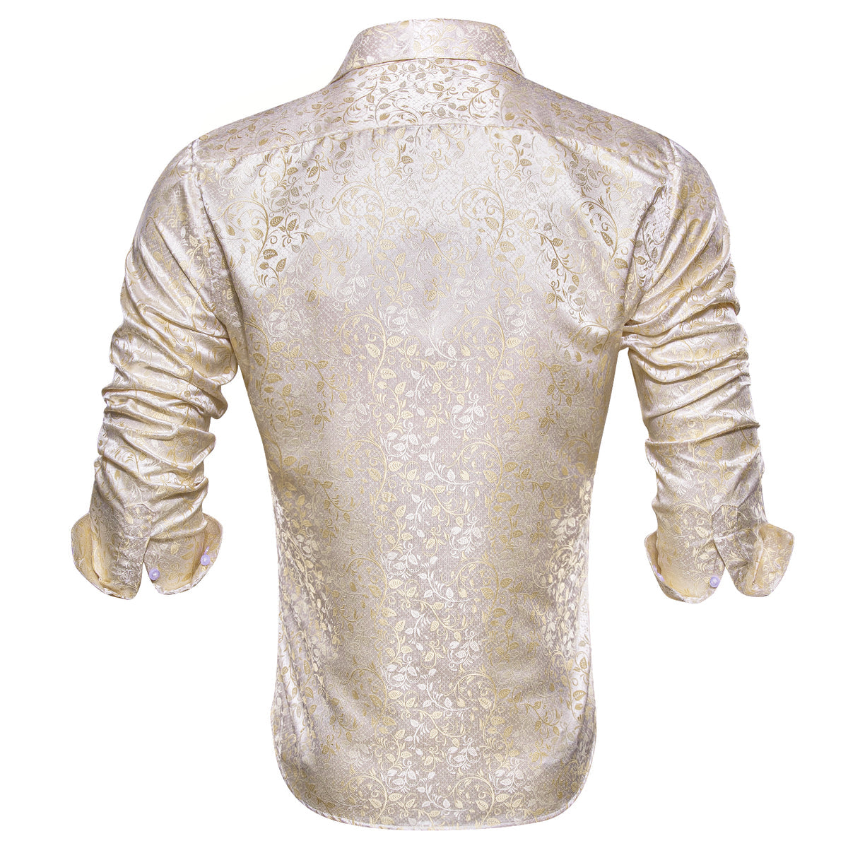 GentCrest White Floral Shirt - Image 3