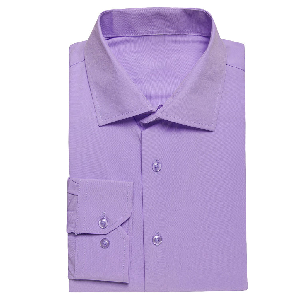GentCrest Purple Solid Shirt - Image 3