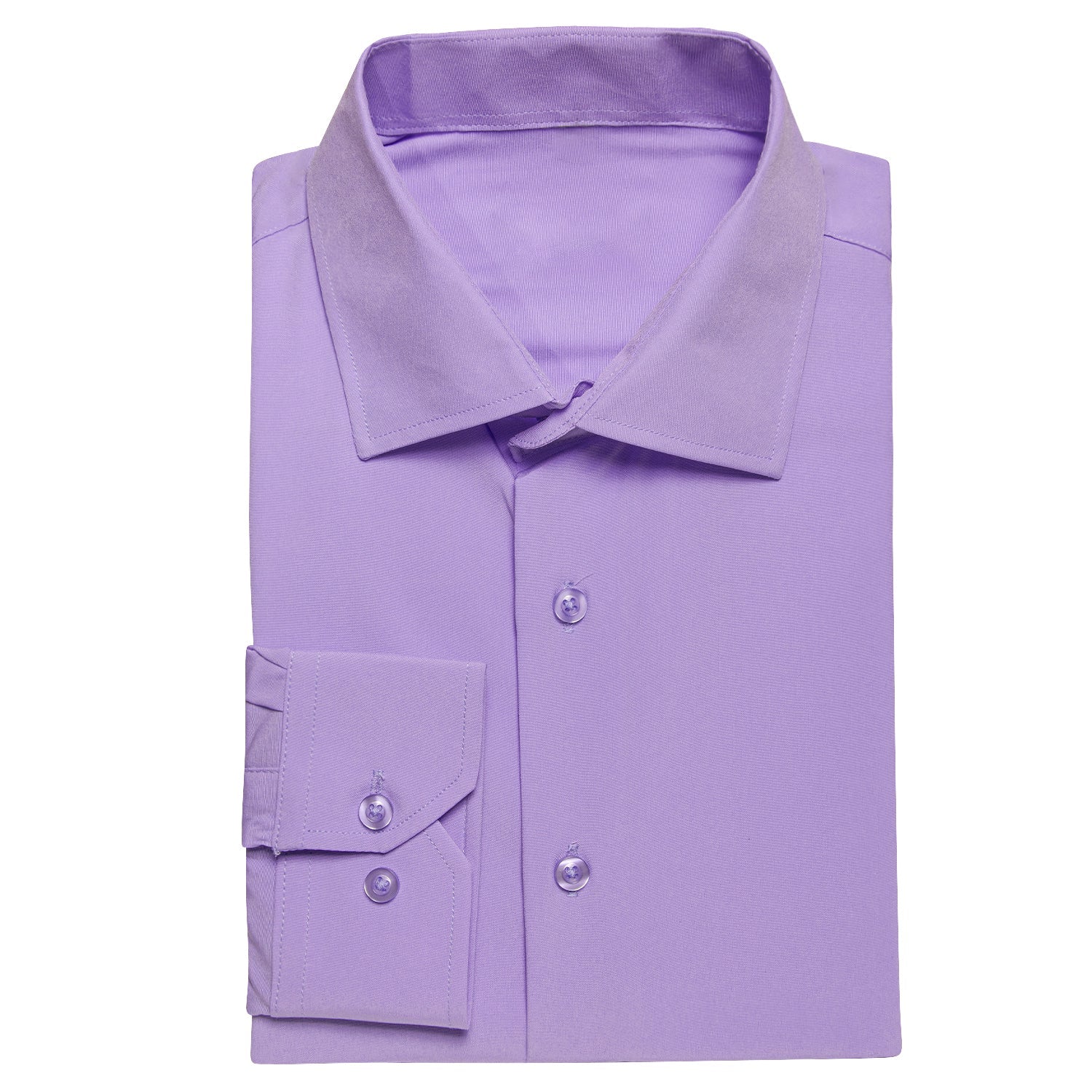 GentCrest Purple Solid Shirt - Image 3