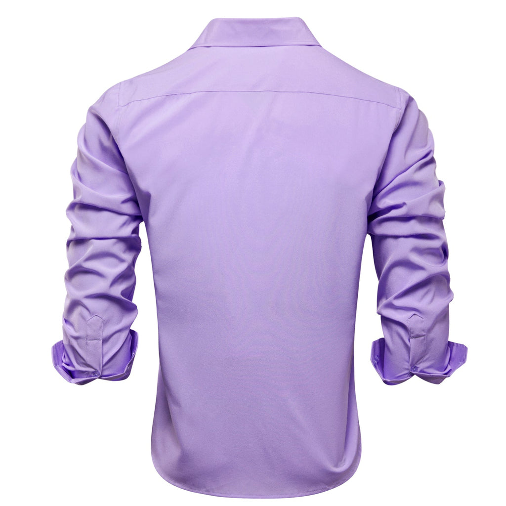 GentCrest Purple Solid Shirt - Image 5