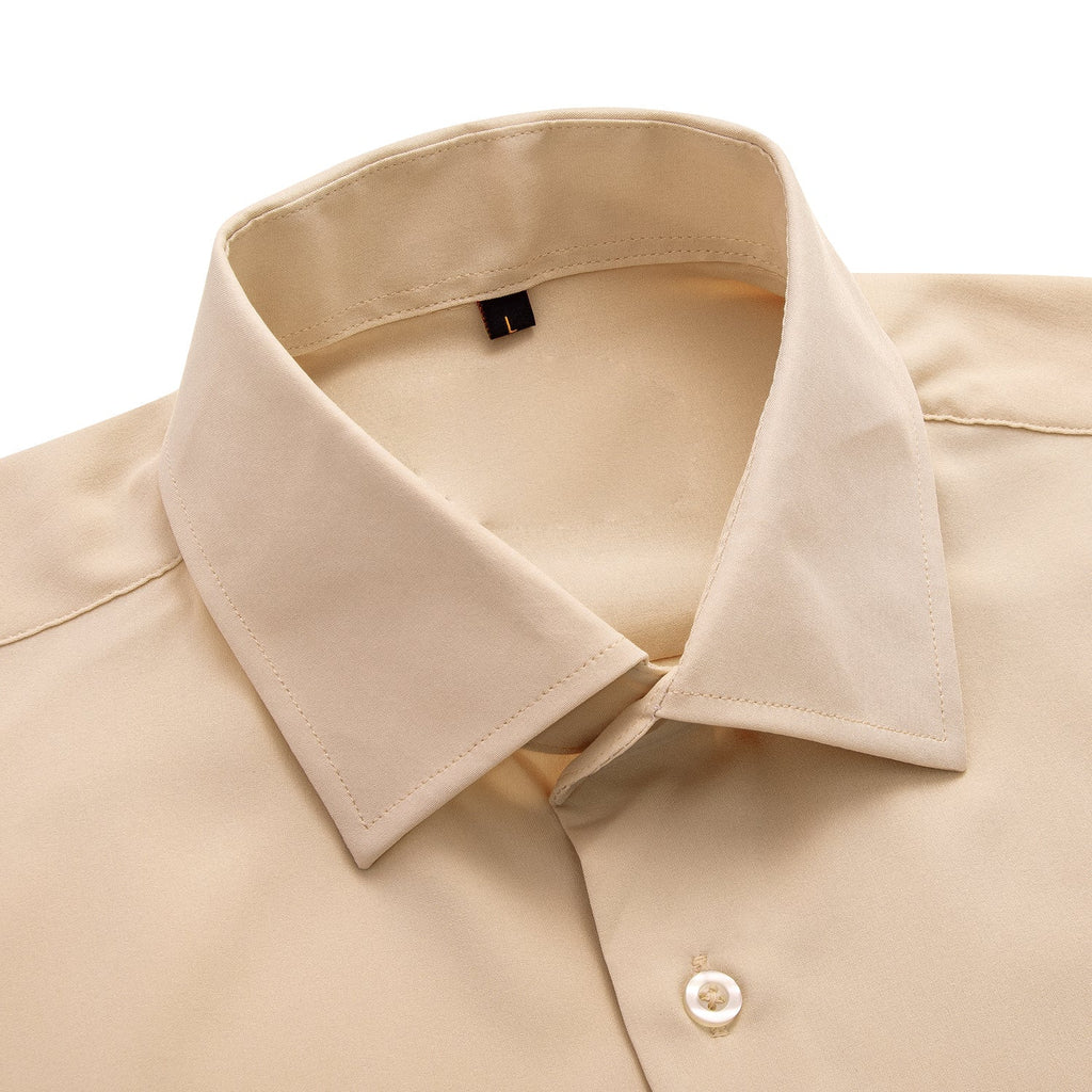 GentCrest Yellow Solid Shirt - Image 3