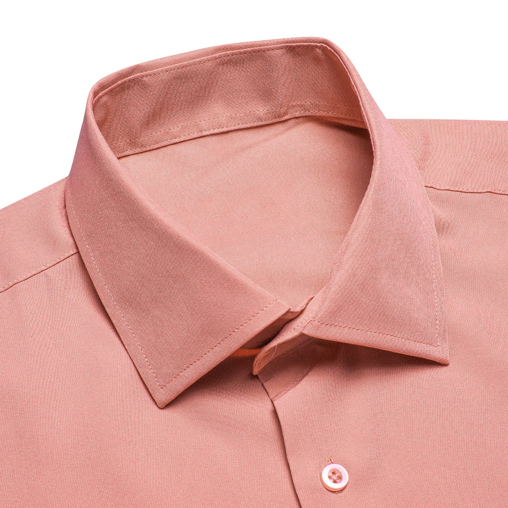 GentCrest Pink Solid Shirt - Image 4