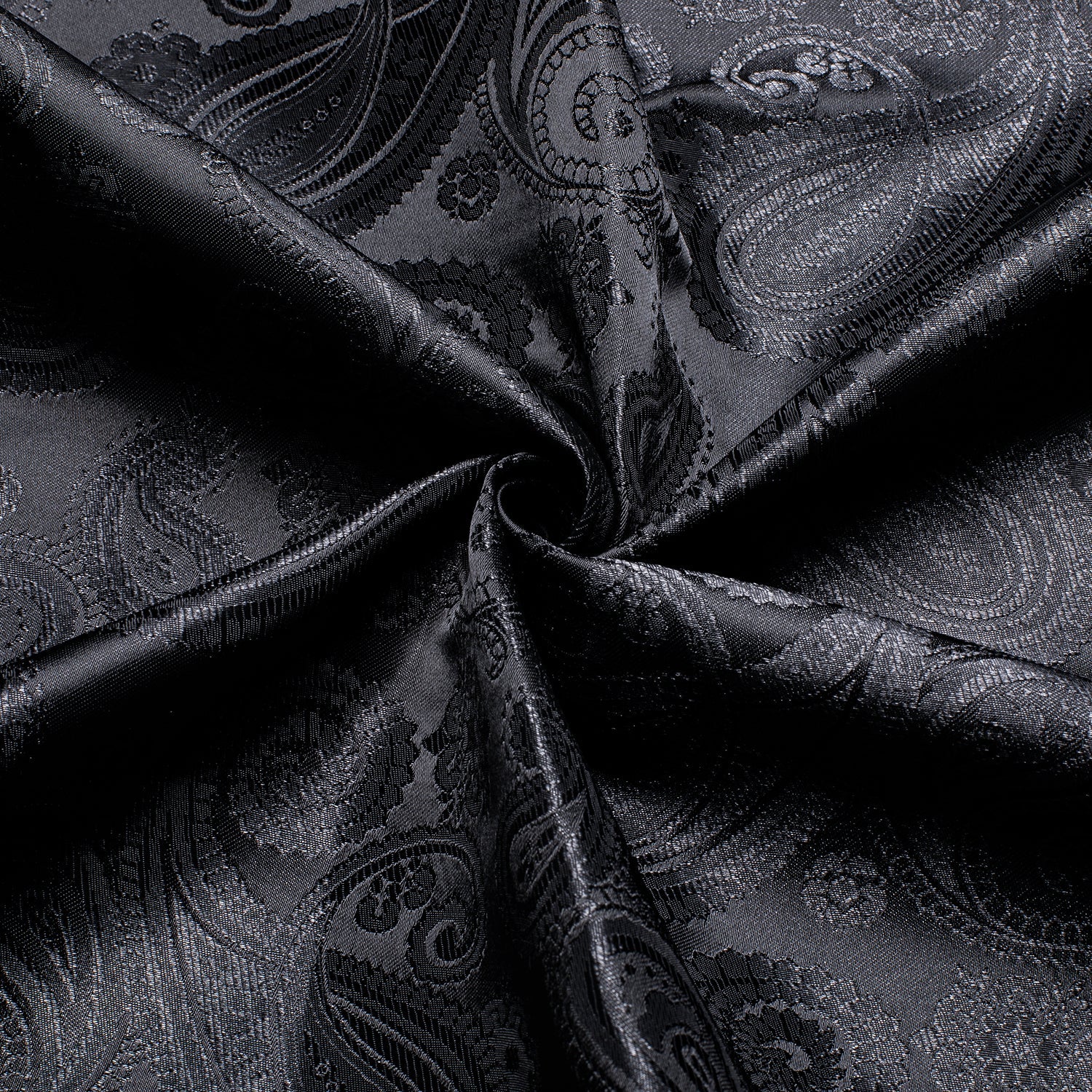 GentCrest Black Paisley Shirt - Image 5