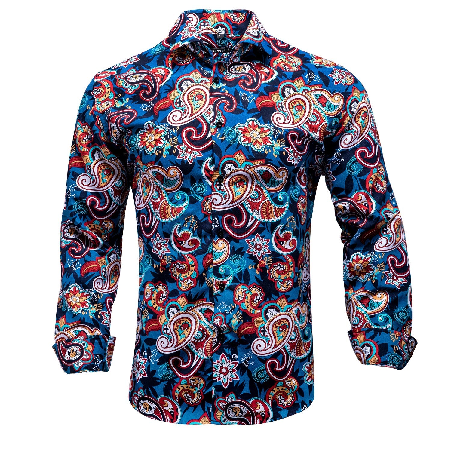 Hawaiian Paisley Dress Shirt - GentCrest