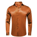 GentCrest Orange Solid Shirt - Image 1