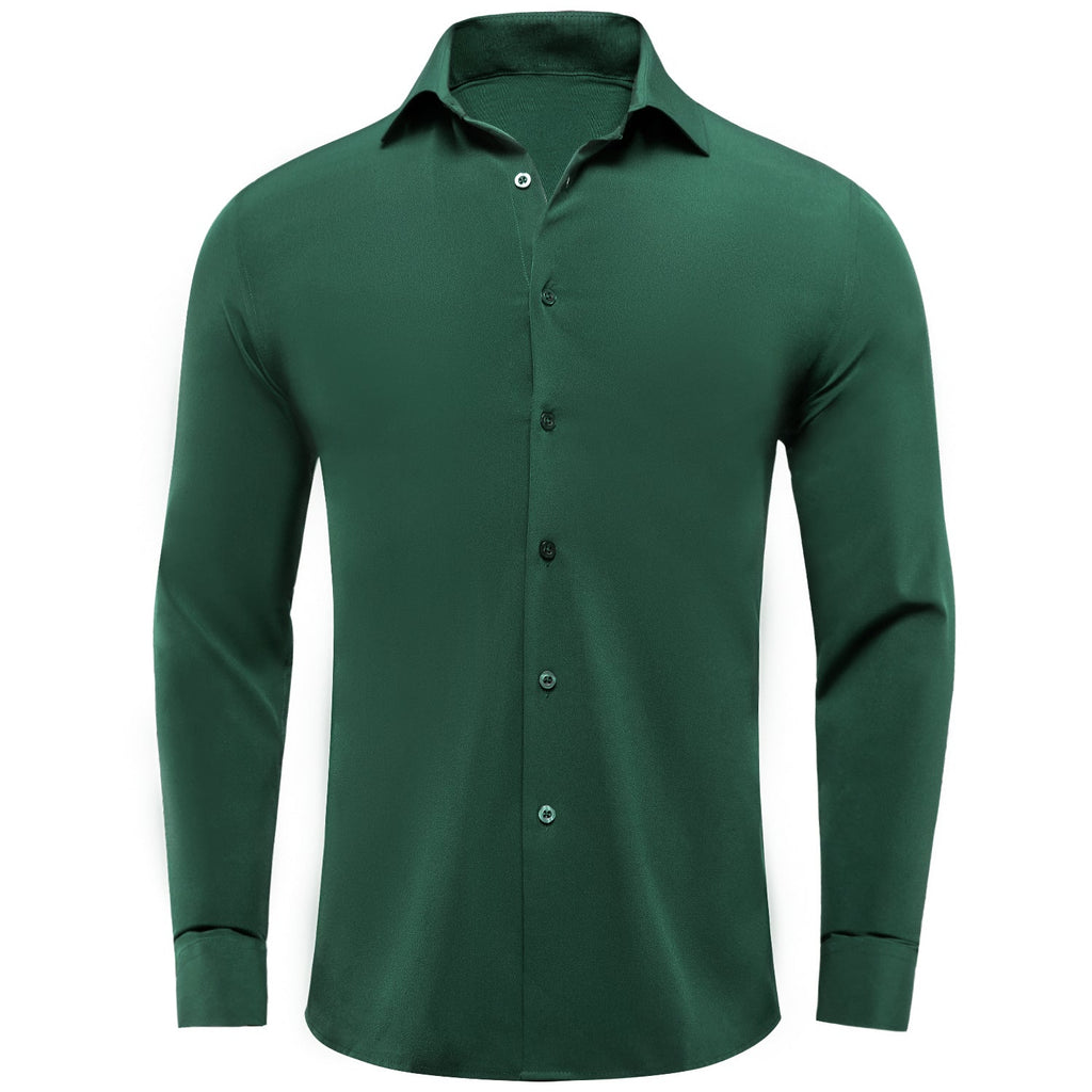 GentCrest Green Solid Shirt - Image 1