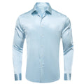 GentCrest Blue Solid Shirt - Image 1