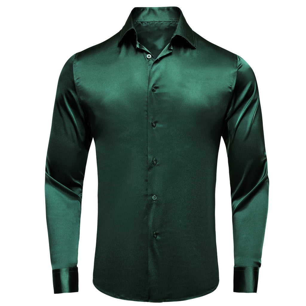GentCrest Green Solid Shirt - Image 1