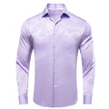 Lavender Floral Dress Shirt - GentCrest