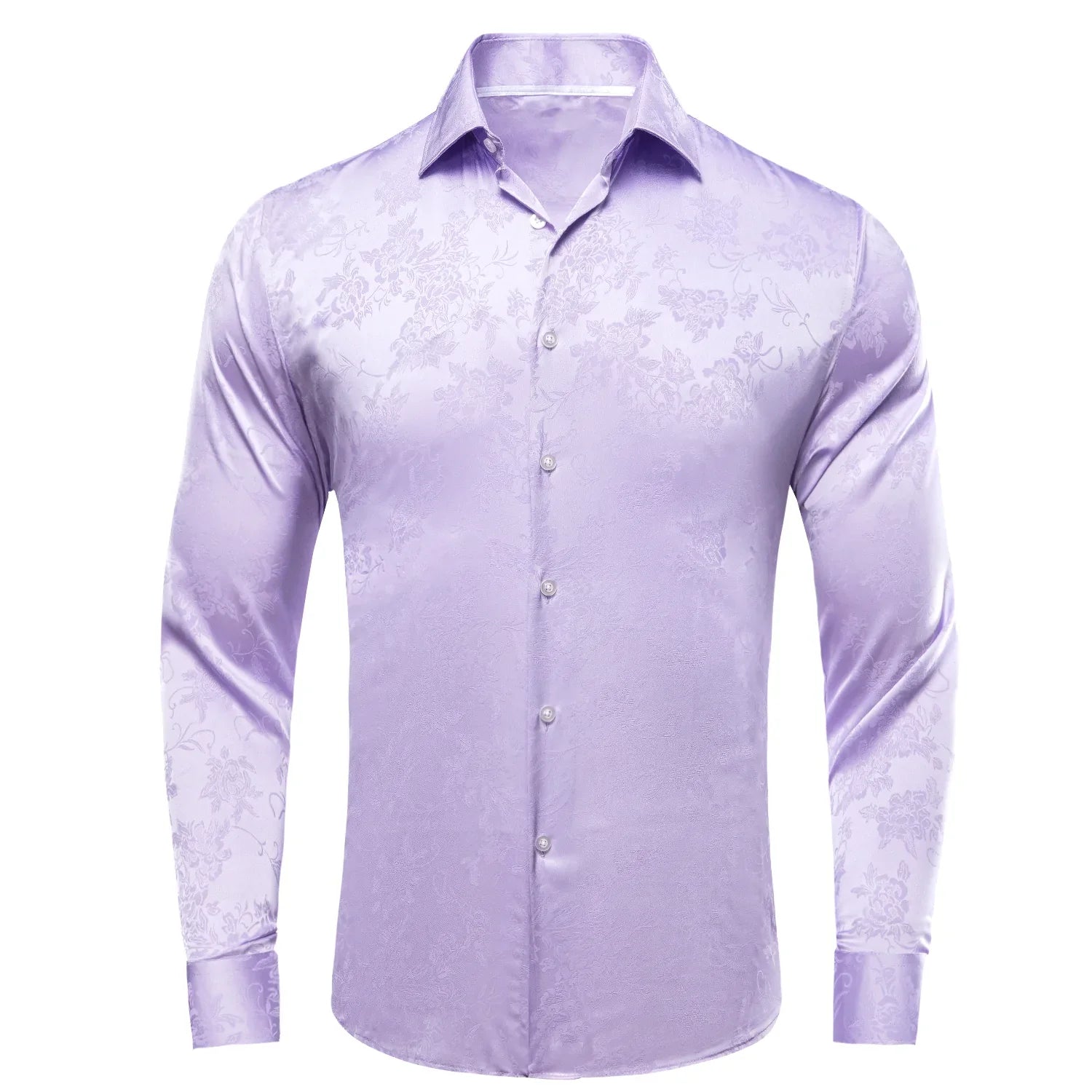Lavender Floral Dress Shirt - GentCrest