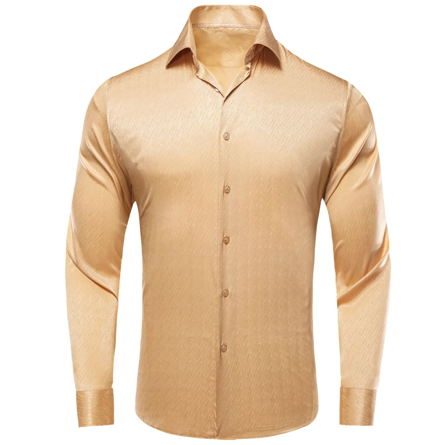 Beige Floral Dress Shirt - GentCrest