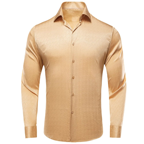 Beige Floral Dress Shirt - GentCrest