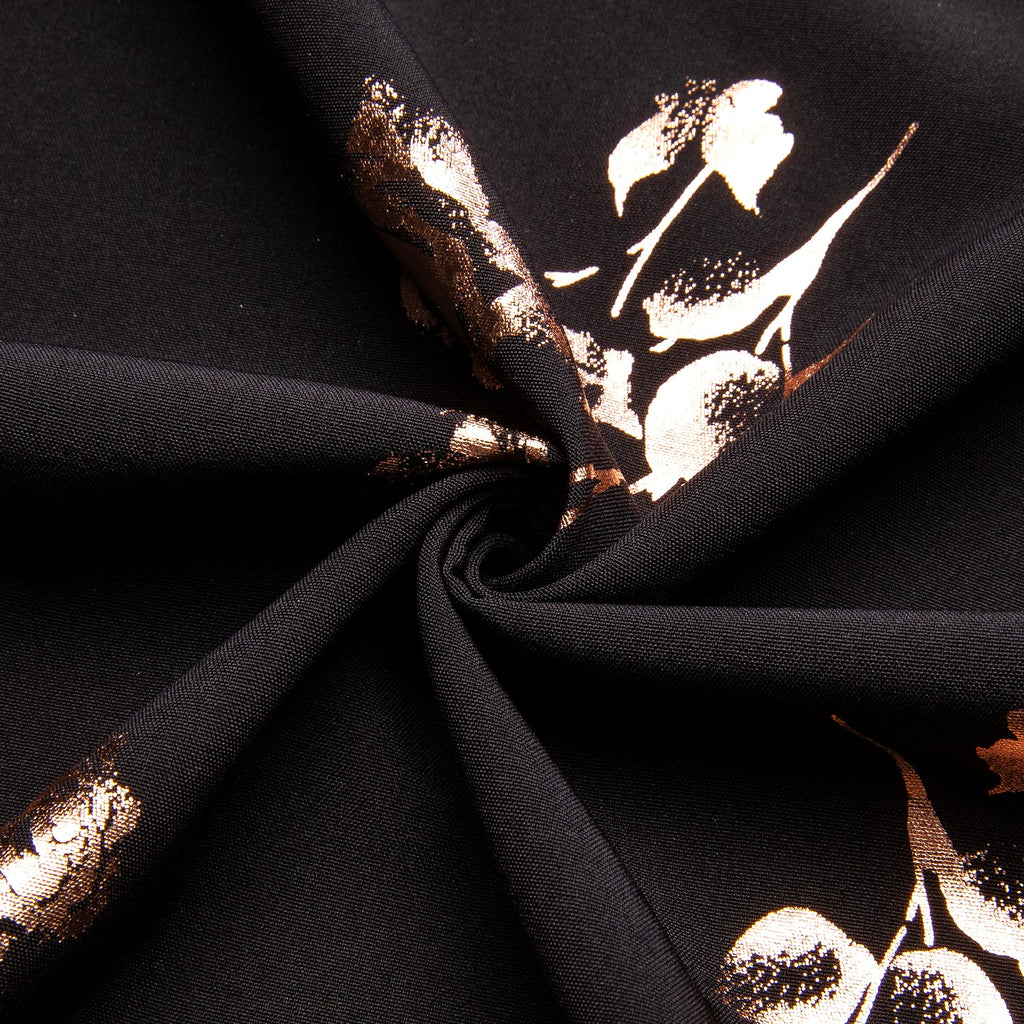 GentCrest Black Floral Shirt - Image 6