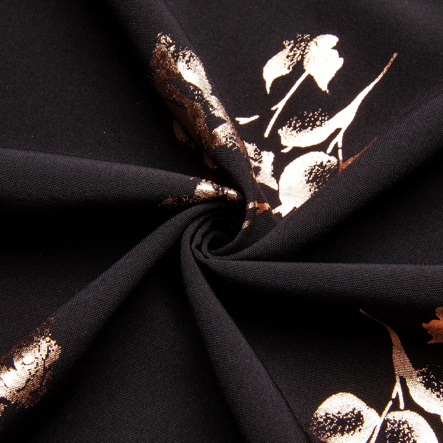 GentCrest Black Floral Shirt - Image 6