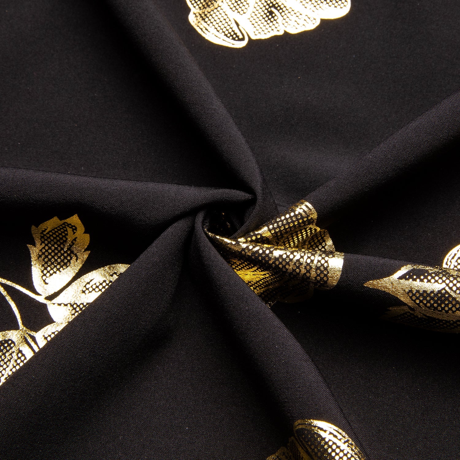 GentCrest Black Floral Shirt - Image 5