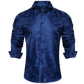 GentCrest Blue Paisley Shirt - Image 1