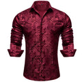GentCrest Black Paisley Shirt - Image 1