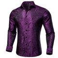 GentCrest Black Paisley Shirt - Image 1