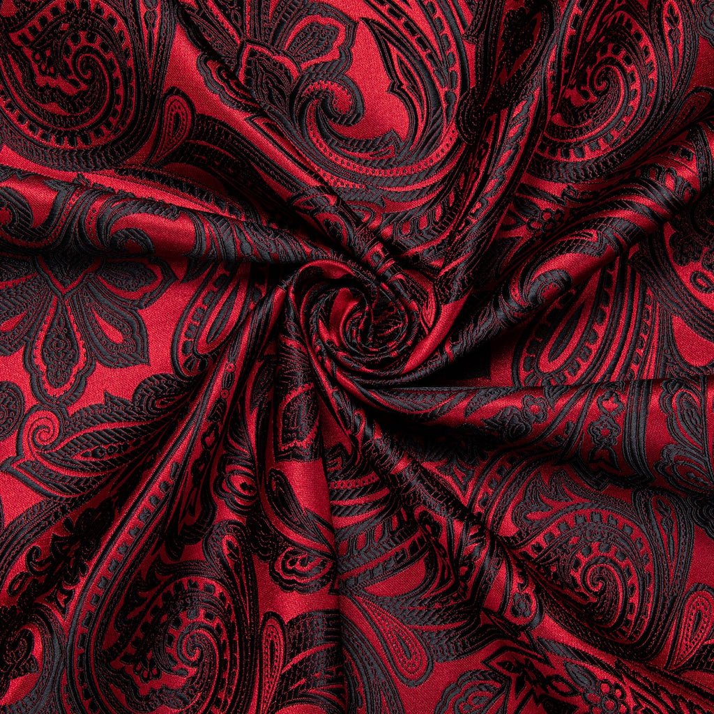 GentCrest Red Paisley Shirt - Image 5