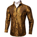 GentCrest Black Paisley Shirt - Image 1