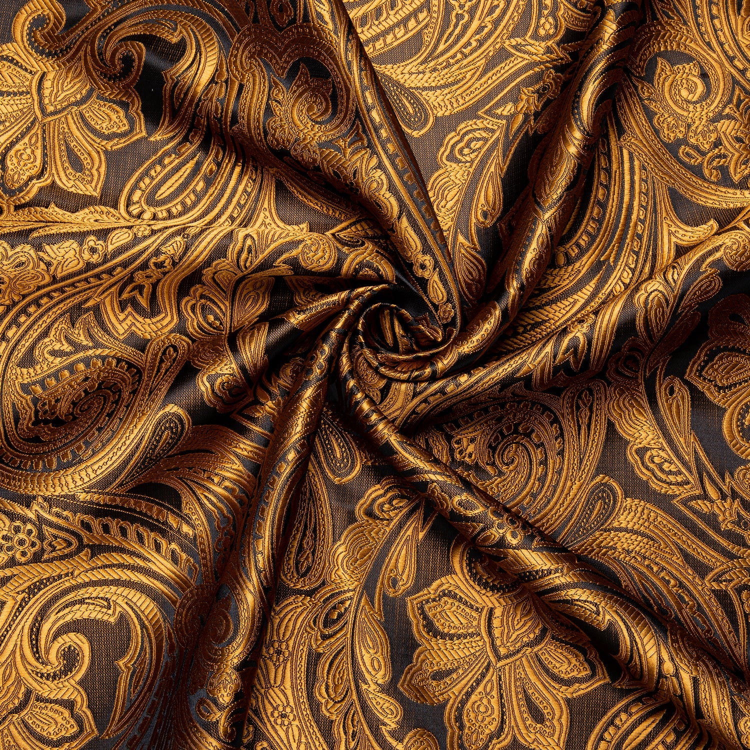 GentCrest Black Paisley Shirt - Image 5