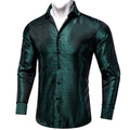 Forest Green Signature Long Sleeve Dress Shirt - GentCrest