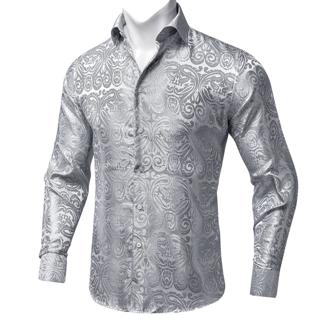 GentCrest White Floral Shirt - Image 1