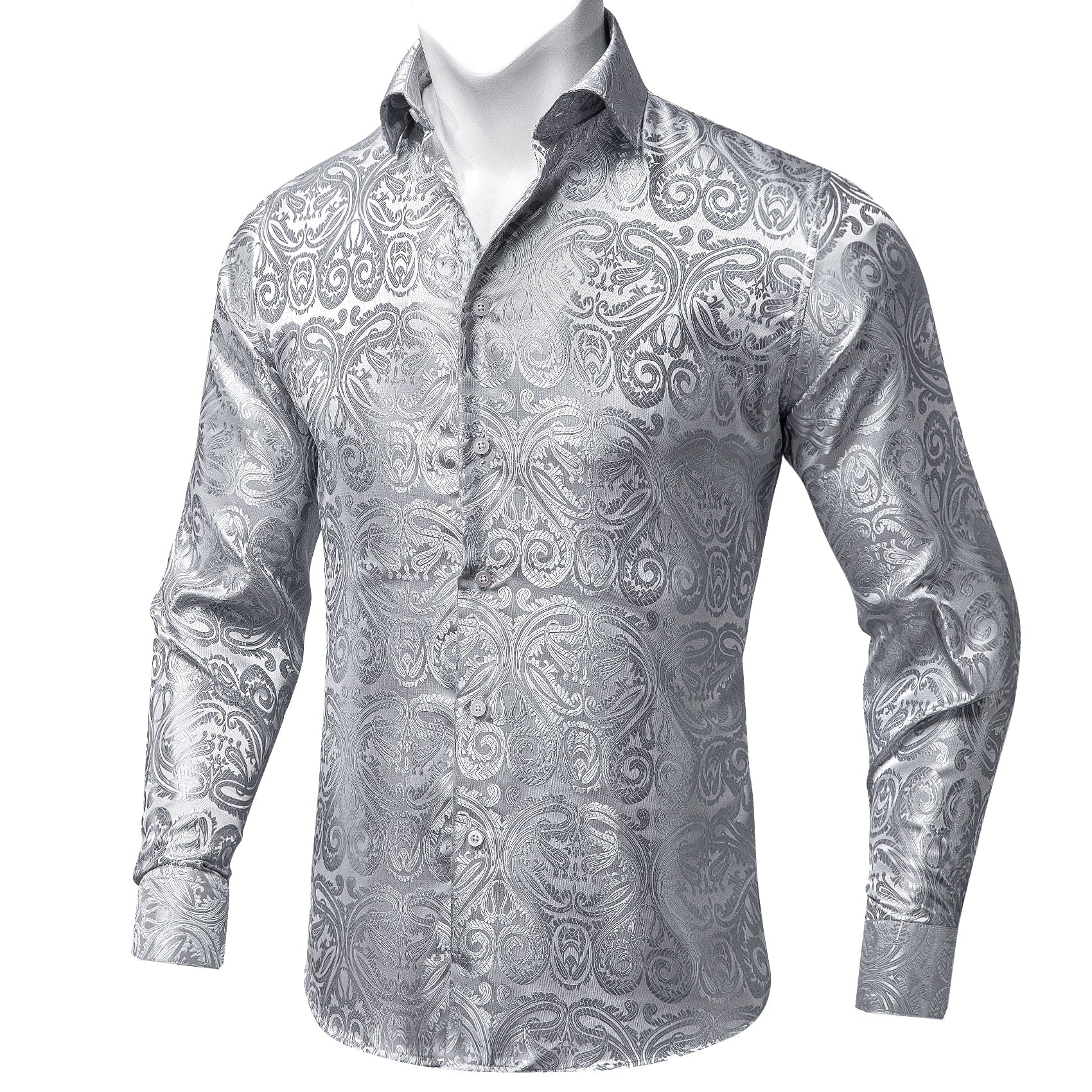 GentCrest White Floral Shirt - Image 1