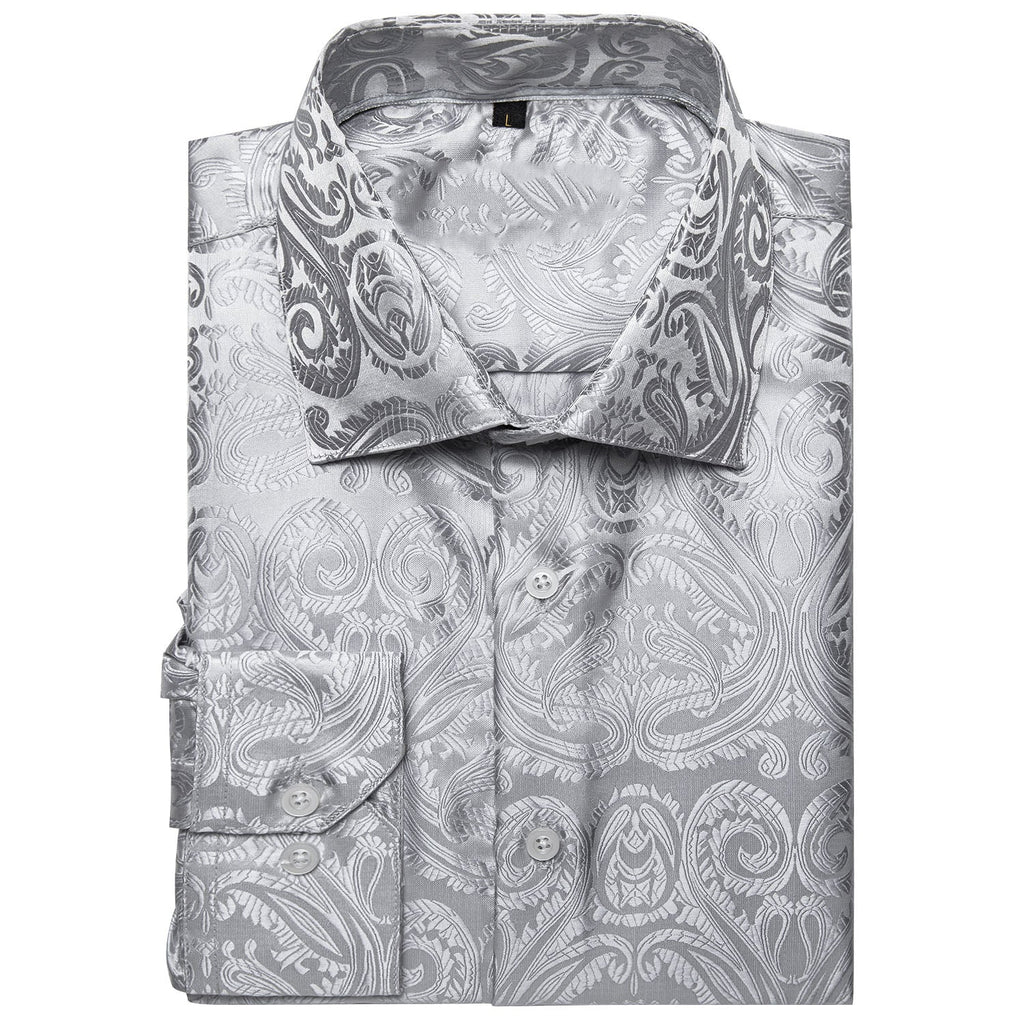 GentCrest White Floral Shirt - Image 5