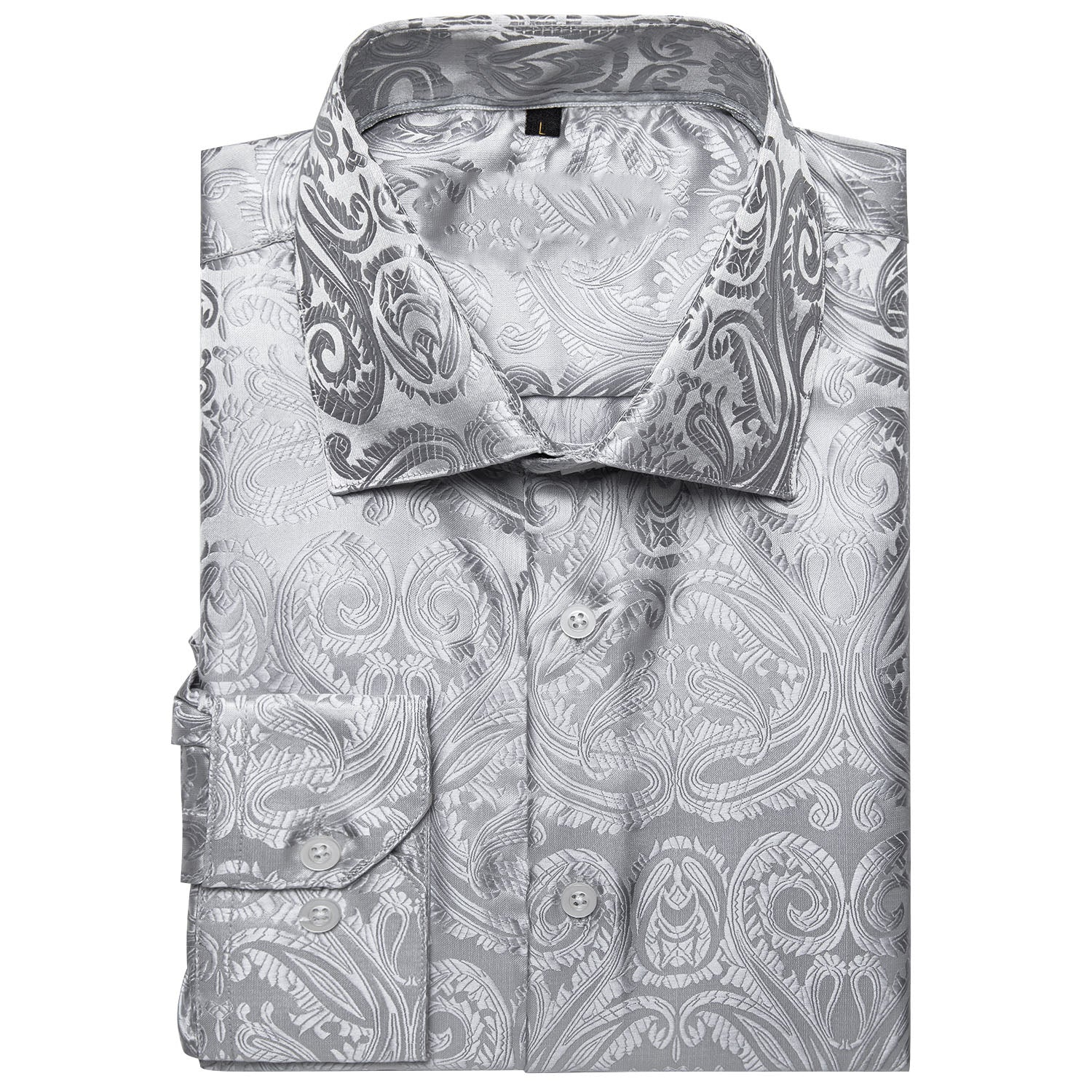 GentCrest White Floral Shirt - Image 5