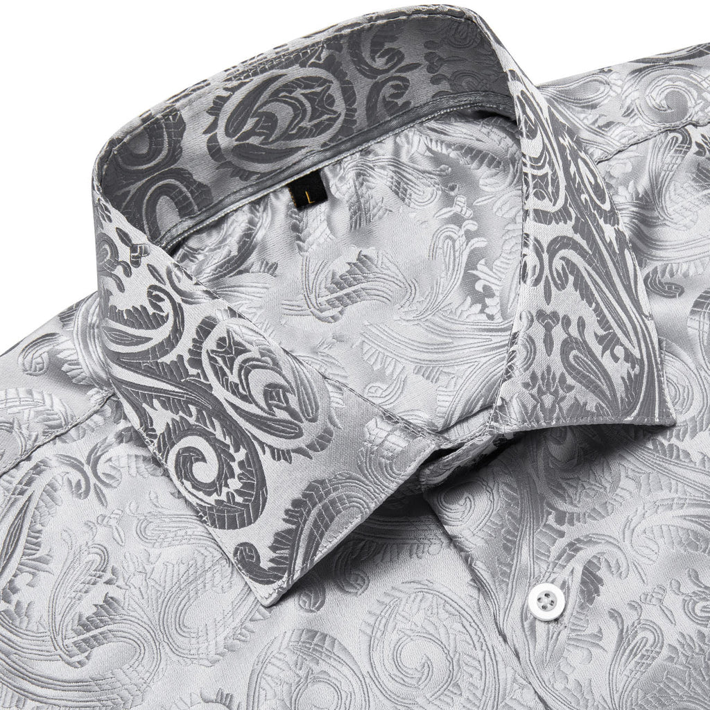 GentCrest White Floral Shirt - Image 3