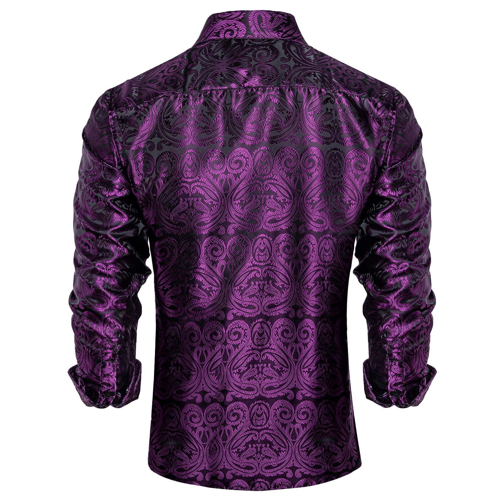 GentCrest Black Floral Shirt - Image 5
