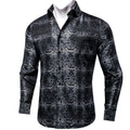 GentCrest Black Paisley Shirt - Image 1