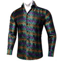 GentCrest Black Floral Shirt - Image 1