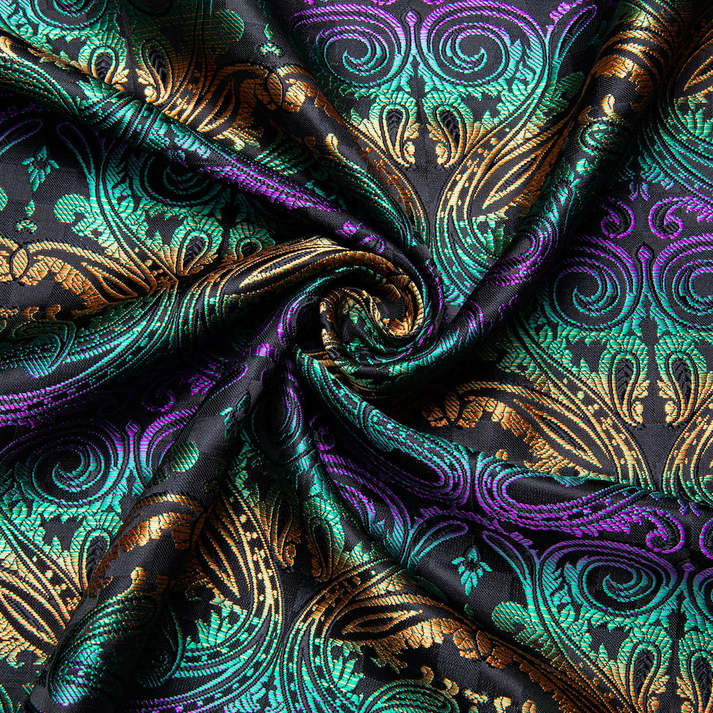 GentCrest Black Floral Shirt - Image 5